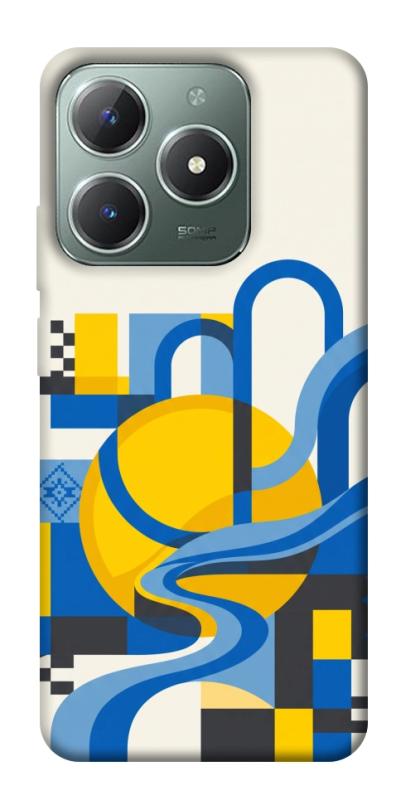Чохол itsPrint Abstract mood для Realme C61 4G, love ukraine, купити оптом з доставкою