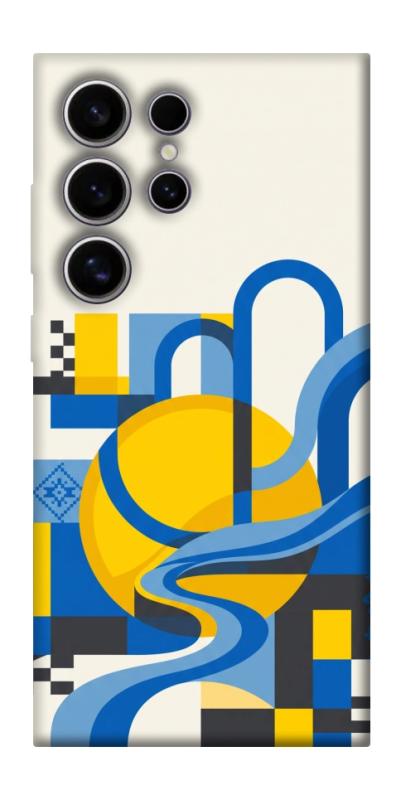 Чохол itsPrint Abstract mood для Samsung Galaxy S25 Ultra, love ukraine, купити оптом з доставкою
