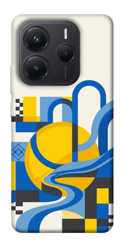 Чохол itsPrint Abstract mood для Xiaomi Redmi Note 14 5G, love ukraine, купити оптом з доставкою