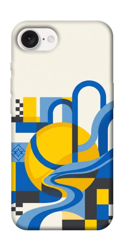Чохол itsPrint Abstract mood для Apple iPhone 16e (6.1"), love ukraine, купити оптом з доставкою