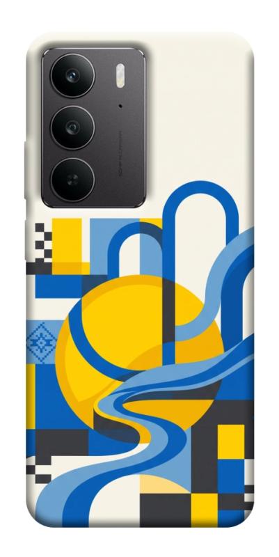 Чохол itsPrint Abstract mood для Realme C75, love ukraine, купити оптом з доставкою