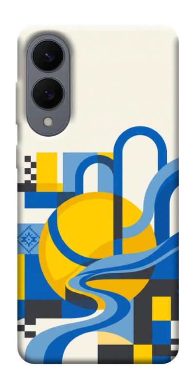Чохол itsPrint Abstract mood для Samsung Galaxy S25 Edge, love ukraine, купити оптом з доставкою