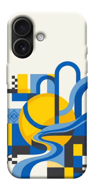 Чохол itsPrint Abstract mood для Apple iPhone 17 (6.3"), love ukraine, купити оптом з доставкою