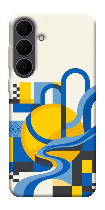 Чохол itsPrint Abstract mood для Samsung Galaxy S25 FE, love ukraine, купити оптом з доставкою