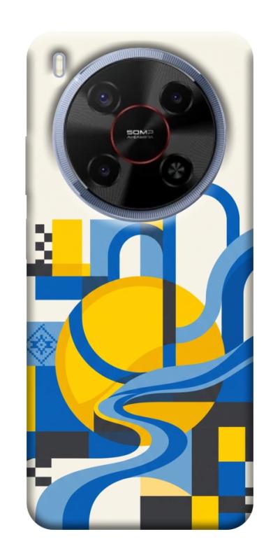 Чохол itsPrint Abstract mood для ZTE Nubia V70 Max, love ukraine, купити оптом з доставкою