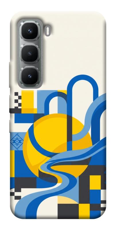 Чохол itsPrint Abstract mood для Infinix Hot 60 Pro+, love ukraine, купити оптом з доставкою