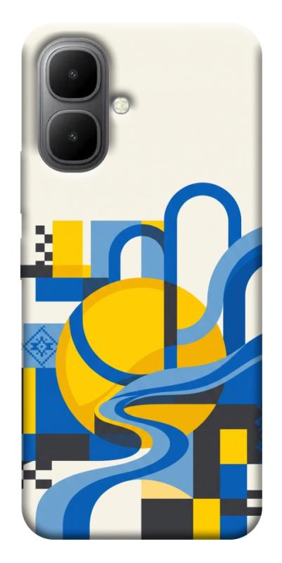 Чохол itsPrint Abstract mood для Infinix Smart 10, love ukraine, купити оптом з доставкою