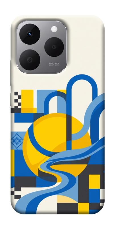 Чохол itsPrint Abstract mood для Realme 15T, love ukraine, купити оптом з доставкою