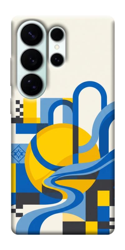 Чохол itsPrint Abstract mood для Samsung Galaxy S26 Ultra, love ukraine, купити оптом з доставкою