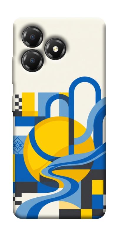 Чохол itsPrint Abstract mood для ZTE Blade A36, love ukraine, купити оптом з доставкою