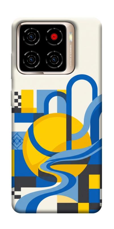 Чохол itsPrint Abstract mood для ZTE Blade A56, love ukraine, купити оптом з доставкою