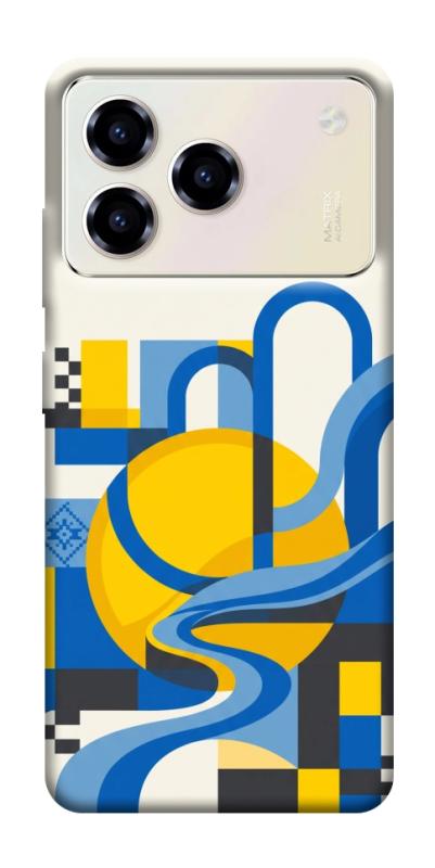 Чохол itsPrint Abstract mood для ZTE Blade A76, love ukraine, купити оптом з доставкою