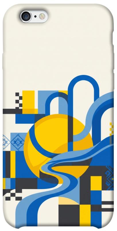 Чохол itsPrint Abstract mood для Apple iPhone 6/6s (4.7"), love ukraine, купити оптом з доставкою