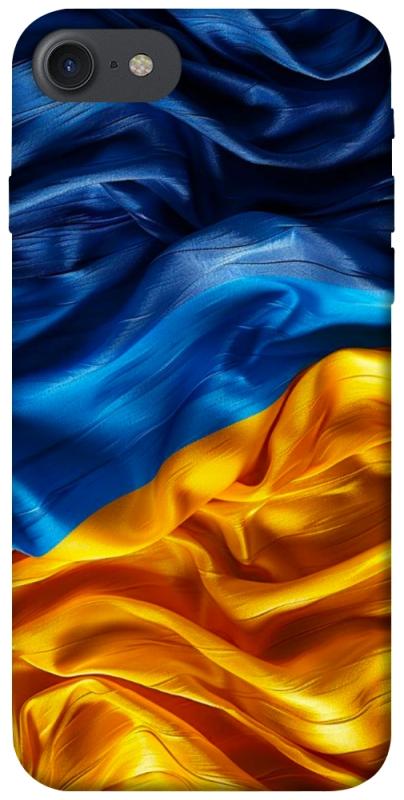 Чохол itsPrint Flag material для Apple iPhone 7 / 8 (4.7"), love ukraine, купити оптом з доставкою