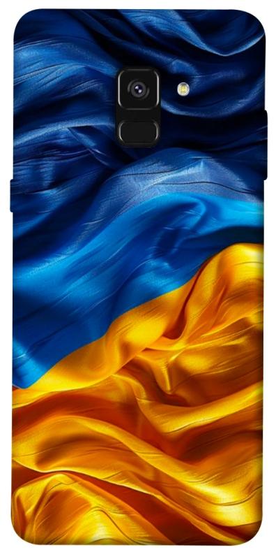 Чохол itsPrint Flag material для Samsung A530 Galaxy A8 (2018), love ukraine, купити оптом з доставкою