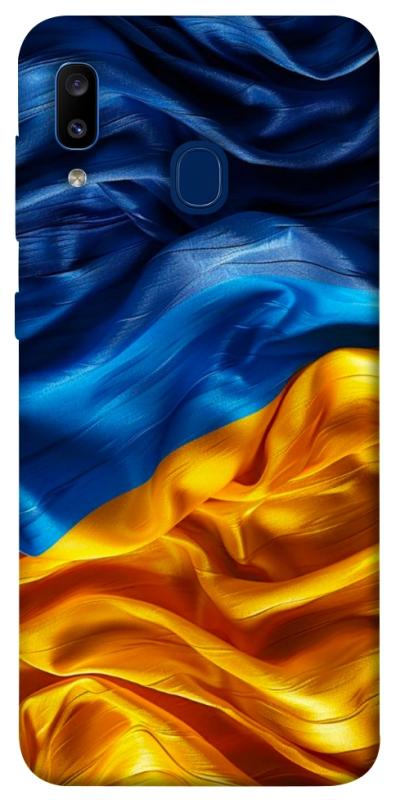 Чохол itsPrint Flag material для Samsung Galaxy A20 / A30, love ukraine, купити оптом з доставкою