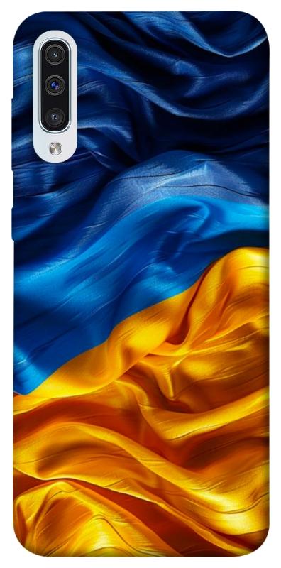 Чохол itsPrint Flag material для Samsung Galaxy A50 (A505F) / A50s / A30s, love ukraine, купити оптом з доставкою