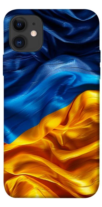 Чохол itsPrint Flag material для Apple iPhone 11 (6.1"), love ukraine, купити оптом з доставкою
