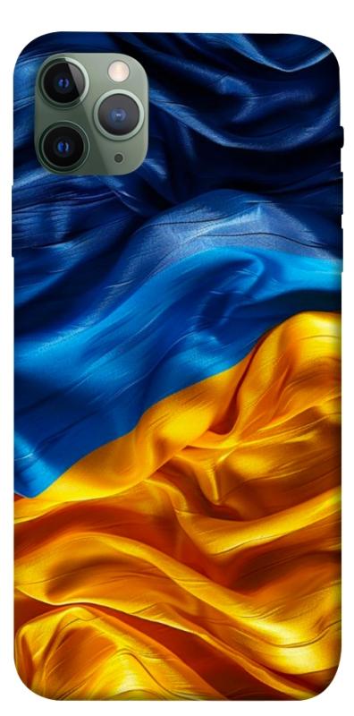 Чохол itsPrint Flag material для Apple iPhone 11 Pro Max (6.5"), love ukraine, купити оптом з доставкою
