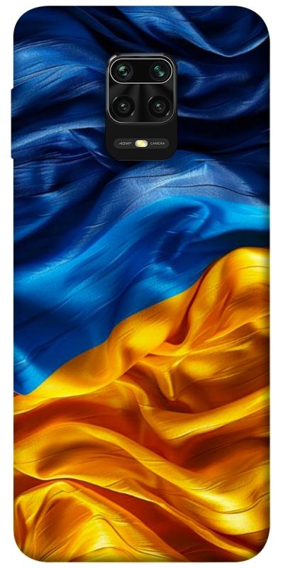 Чохол itsPrint Flag material для Xiaomi Redmi Note 9s / Note 9 Pro / Note 9 Pro Max, love ukraine, купити оптом з доставкою