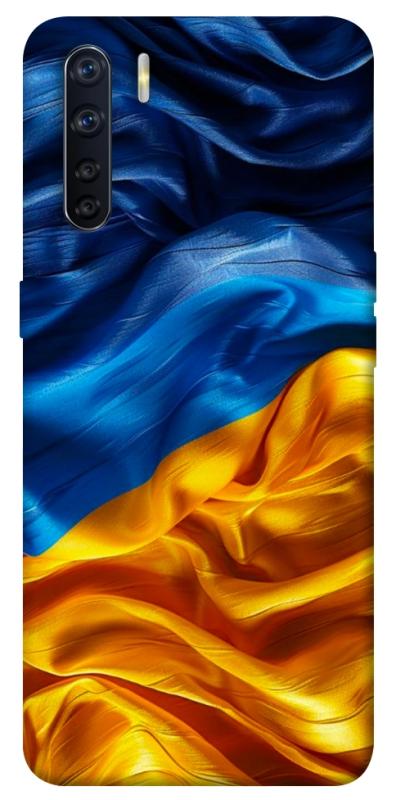 Чехол itsPrint Flag material для Oppo A91, love ukraine, купить оптом с доставкой