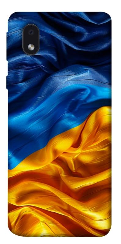 Чохол itsPrint Flag material для Samsung Galaxy M01 Core / A01 Core, love ukraine, купити оптом з доставкою