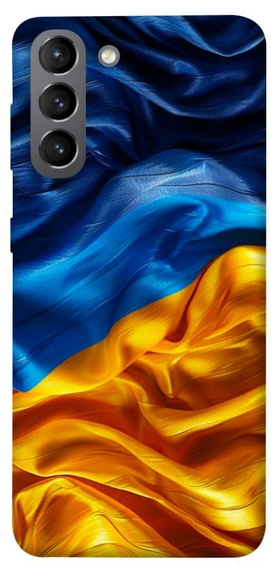 Чохол itsPrint Flag material для Samsung Galaxy S21, love ukraine, купити оптом з доставкою