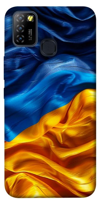 Чохол itsPrint Flag material для Infinix Hot 10 Lite, love ukraine, купити оптом з доставкою