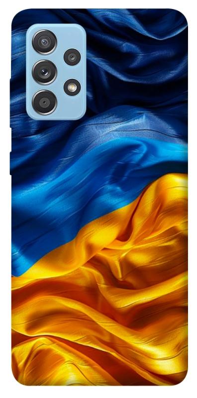 Чохол itsPrint Flag material для Samsung Galaxy A52 4G / A52 5G, love ukraine, купити оптом з доставкою