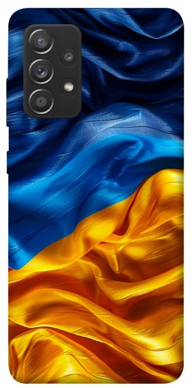 Чохол itsPrint Flag material для Samsung Galaxy A72 4G / A72 5G, love ukraine, купити оптом з доставкою