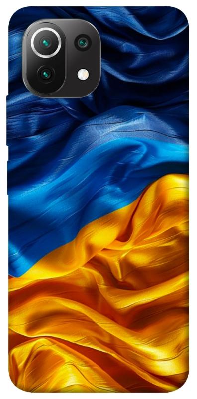 Чохол itsPrint Flag material для Xiaomi Mi 11 Lite, love ukraine, купити оптом з доставкою