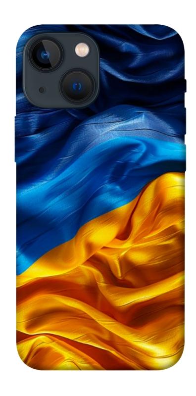 Чохол itsPrint Flag material для Apple iPhone 13 mini (5.4"), love ukraine, купити оптом з доставкою