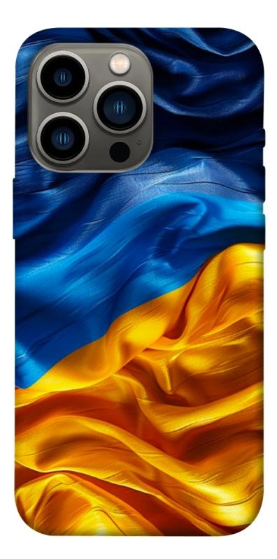 Чохол itsPrint Flag material для Apple iPhone 13 Pro (6.1"), love ukraine, купити оптом з доставкою