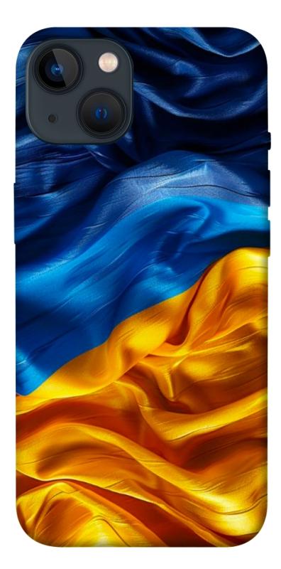 Чохол itsPrint Flag material для Apple iPhone 13 (6.1"), love ukraine, купити оптом з доставкою