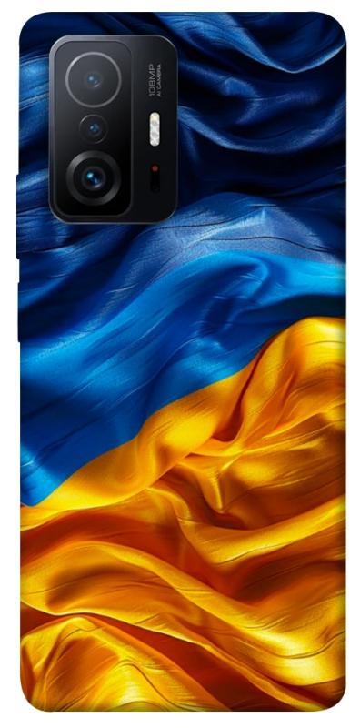 Чохол itsPrint Flag material для Xiaomi 11T / 11T Pro, love ukraine, купити оптом з доставкою