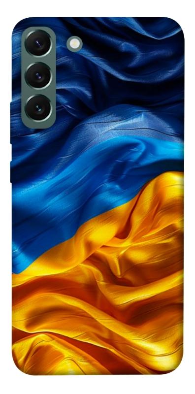 Чохол itsPrint Flag material для Samsung Galaxy S22+, love ukraine, купити оптом з доставкою