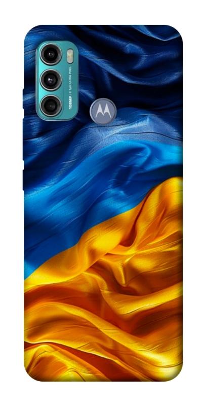 Чохол itsPrint Flag material для Motorola Moto G60, love ukraine, купити оптом з доставкою
