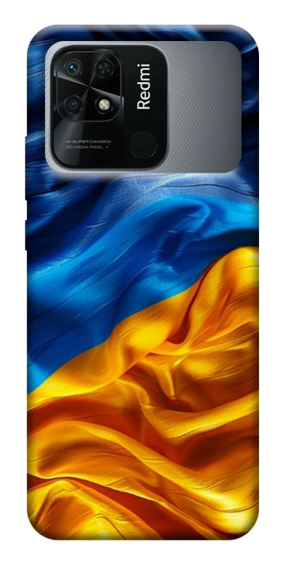 Чохол itsPrint Flag material для Xiaomi Redmi 10C, love ukraine, купити оптом з доставкою