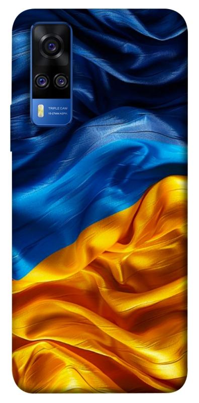 Чохол itsPrint Flag material для Vivo Y51a, love ukraine, купити оптом з доставкою