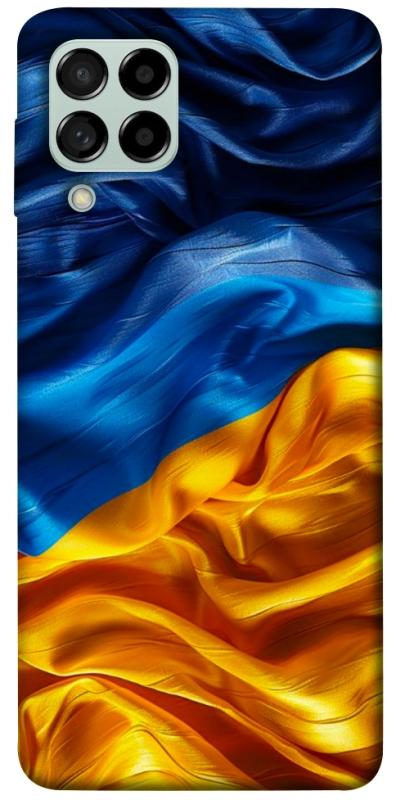 Чохол itsPrint Flag material для Samsung Galaxy M53 5G, love ukraine, купити оптом з доставкою