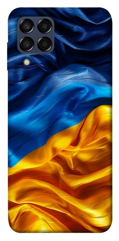Чохол itsPrint Flag material для Samsung Galaxy M33 5G, love ukraine, купити оптом з доставкою