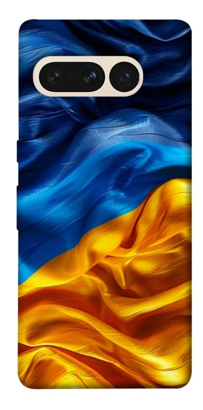 Чохол itsPrint Flag material для Google Pixel 7 Pro, love ukraine, купити оптом з доставкою