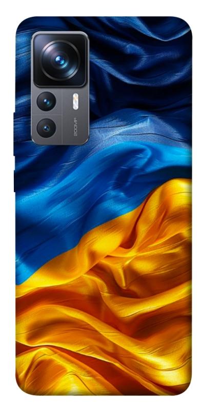 Чохол itsPrint Flag material для Xiaomi 12T / 12T Pro, love ukraine, купити оптом з доставкою