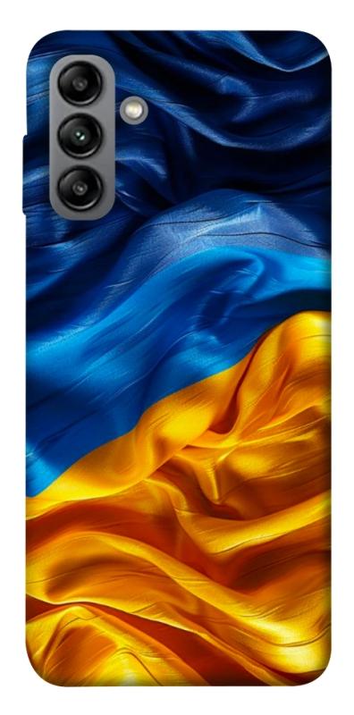 Чохол itsPrint Flag material для Samsung Galaxy A04s, love ukraine, купити оптом з доставкою
