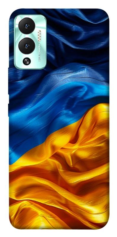 Чохол itsPrint Flag material для Infinix Hot 12 Play, love ukraine, купити оптом з доставкою