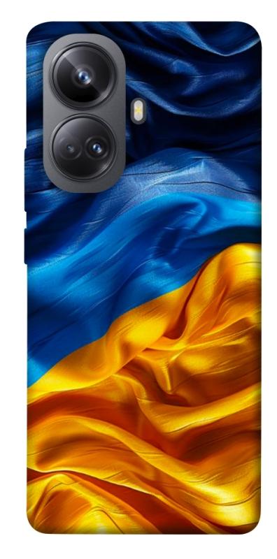 Чохол itsPrint Flag material для Realme 10 Pro+, love ukraine, купити оптом з доставкою
