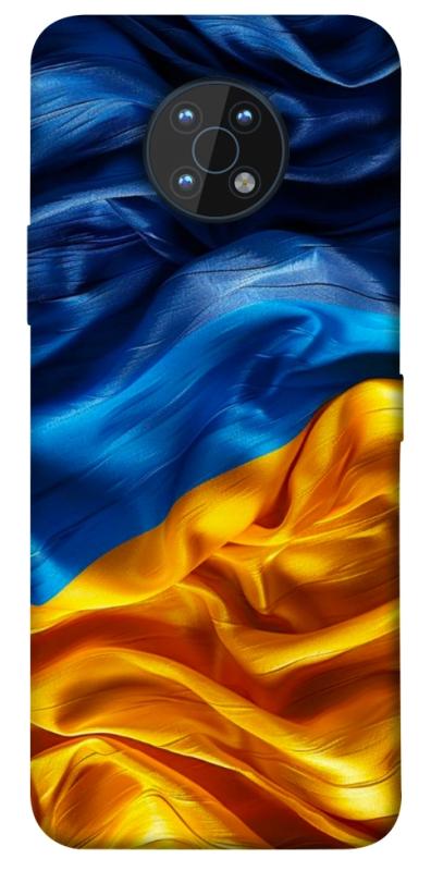 Чохол itsPrint Flag material для Nokia G50, love ukraine, купити оптом з доставкою