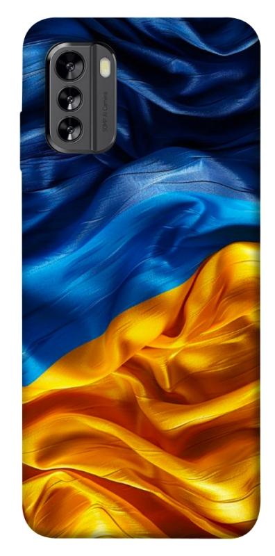 Чохол itsPrint Flag material для Nokia G60, love ukraine, купити оптом з доставкою