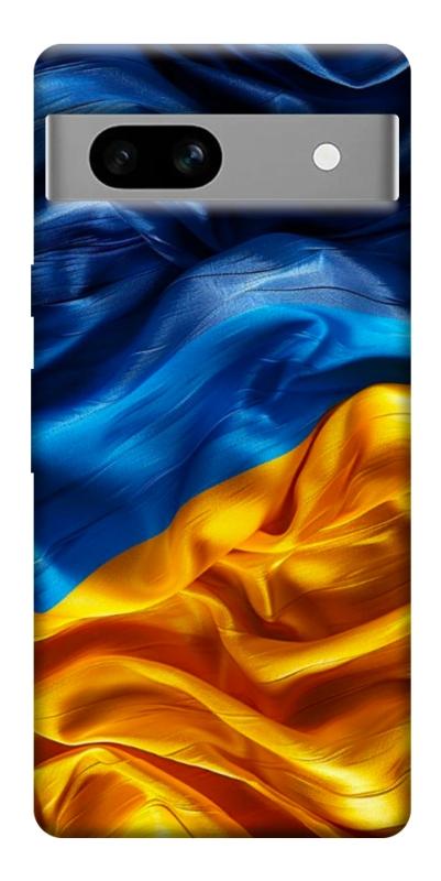 Чехол itsPrint Flag material для Google Pixel 7a, love ukraine, купить оптом с доставкой