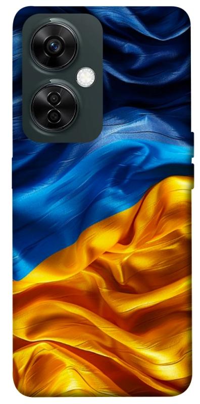 Чохол itsPrint Flag material для OnePlus Nord CE 3 Lite, love ukraine, купити оптом з доставкою
